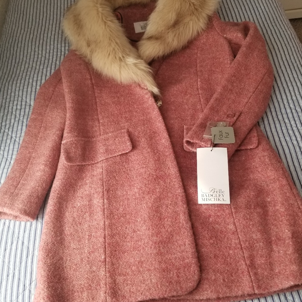 Badgley mischka coat